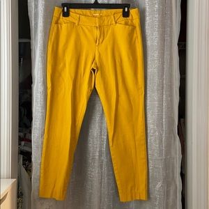 Mustard yellow Old Navy pants